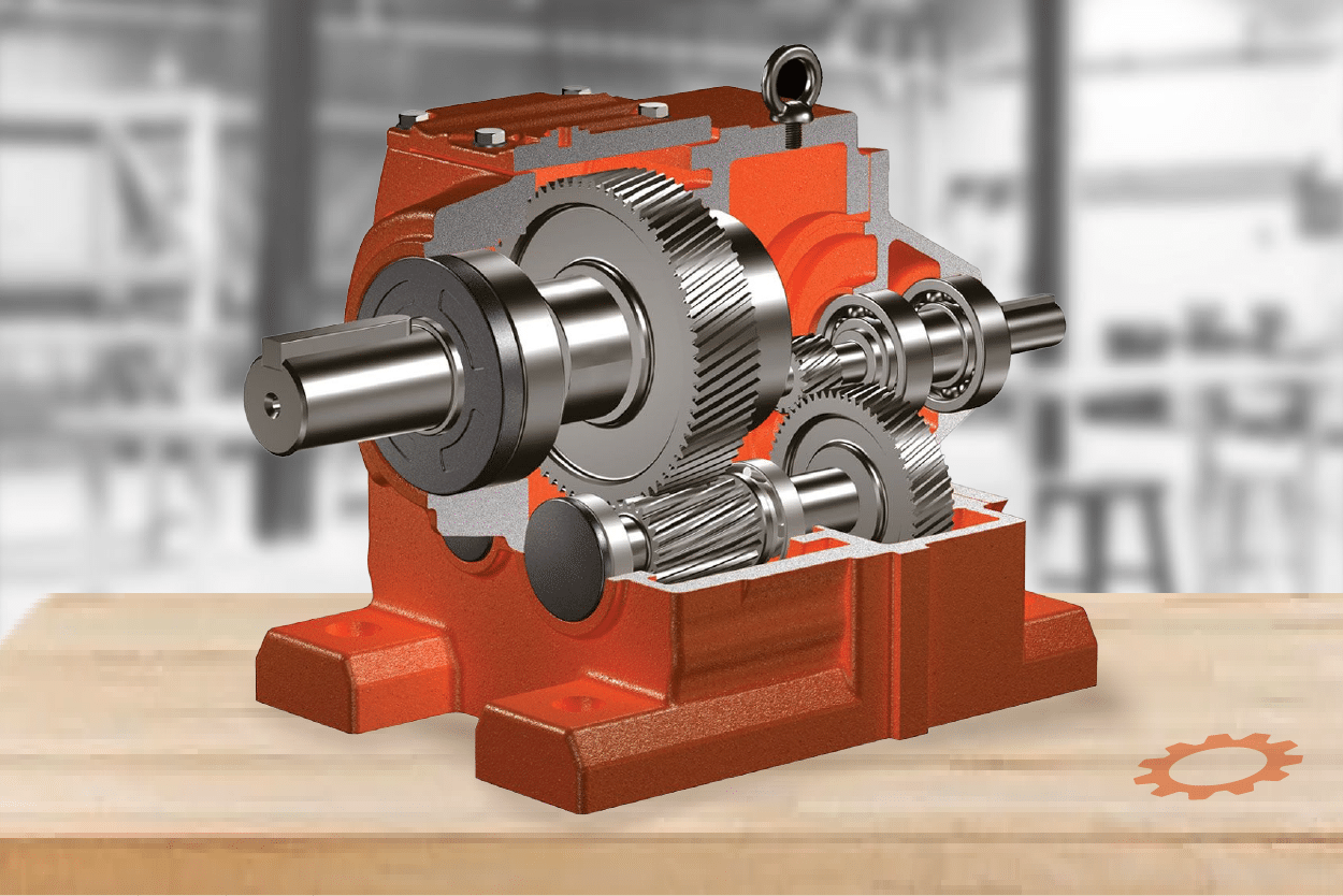 Orange gearbox